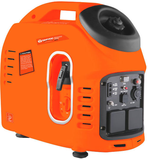 Daewoo Αθόρυβη Γεννήτρια Βαλιτσάκι Inverter Βενζίνης Τετράχρονη με Χειροκίνητη Μίζα και Μέγιστη Ισχύ 3kVA