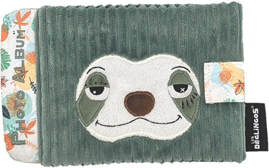 Les Deglingos Children's Album Chillos The Sloth 10 Pages Green 15x23cm