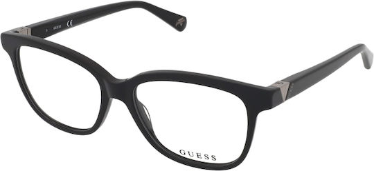 Guess Rame Ochelari Pentru Femei Acetat Negru Gu5220 001