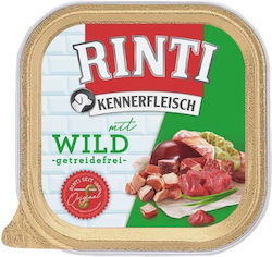 Rinti Kennerfleisch Wet Dog Food Tray with Bushmeat 1 x 300gr