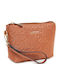Damen Necessaire in Tabac Braun Farbe 16cm