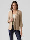 Vero Moda Blazer pentru femei Sacou Bej