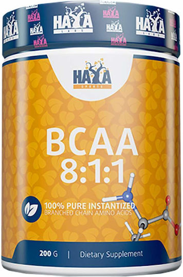 Haya Labs BCAA 8:1:1 200 Κάψουλες