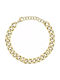 Sector Chain Hand made of Steel Gold-plated
