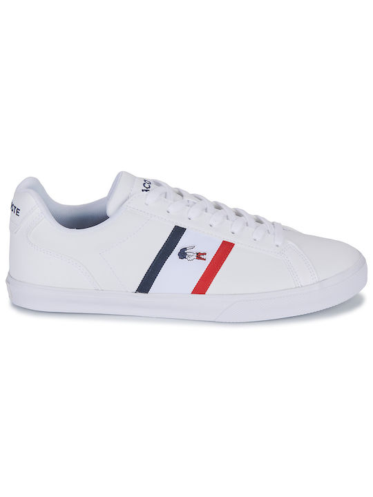 Lacoste Lerond Pro Ανδρικά Sneakers Λευκά