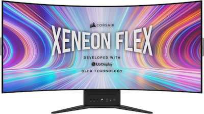 Corsair Xeneon Flex 45WQHD240 Ultrawide OLED HDR Curved Gaming Monitor 45" QHD 3440x1440 240Hz with Response Time 0.03ms GTG