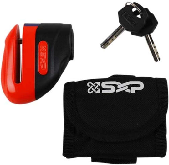 SXP 505J Κλειδαριά Δισκόφρενου Μοτοσυκλέτας Κόκκινο Χρώμα