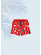 Mayoral Kids Swimwear Swim Shorts Red