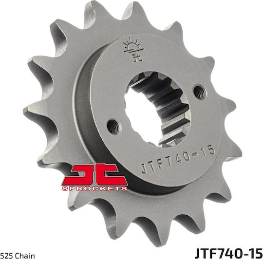 JT Sprockets Front Sprocket 15 Teeth for Ducati Hypermotard / Monster / Multistrada