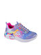 Skechers Παιδικά Sneakers με Φωτάκια για Κορίτσι Μωβ