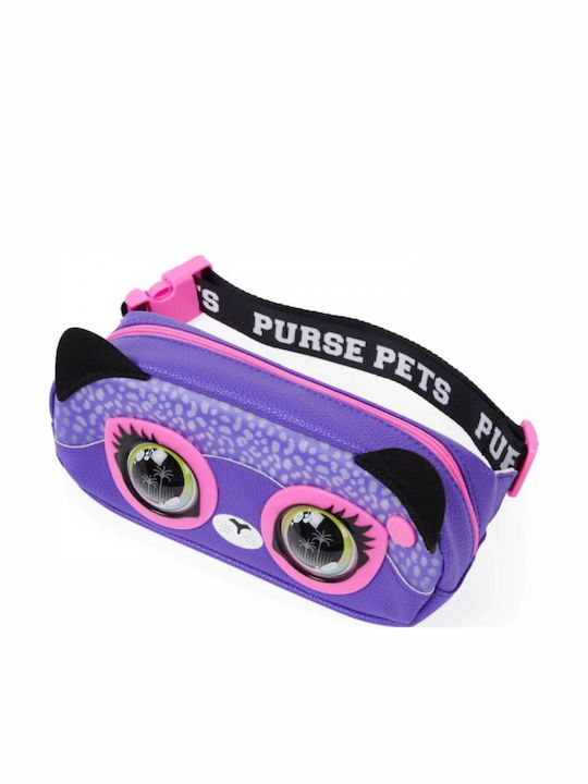 Spin Master Purse Pets Geantă de Talie pentru Copii Violet 22.86bucx7.3bucx20.32buccm.