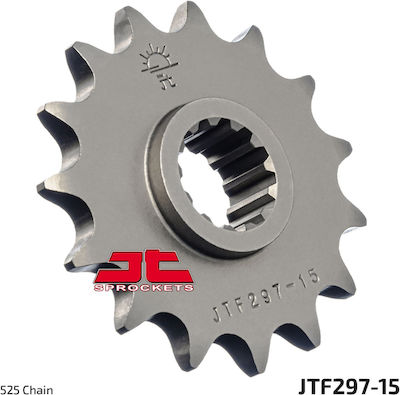 JT Sprockets Rear Sprocket 15 Teeth for Honda CB 400 / CBF 500