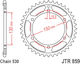 JT Sprockets Rear Sprocket 41 Teeth for Yamaha FJ / FZ