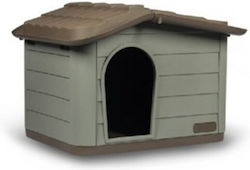 MP Bergamo Princess Dog House Plastic Outdoor Green 75x59x55cm DH-0834097