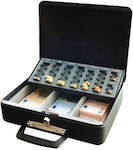 Sax Cash Box with Lock Black 819-09