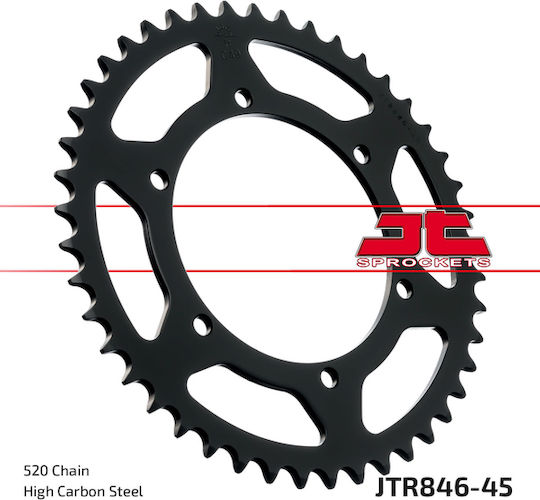 JT Sprockets Заден зъбен колело 45 Зъби за Yamaha TDR 250 / XJR