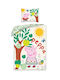 Halantex Peppa Pig Комплект Детски Плик за Завивка Единичен с Калъфка Бежов 140x200бр