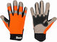 Bradas Tech Gray Arbeitshandschuhe Orange Synthetisches Leder 1Stück