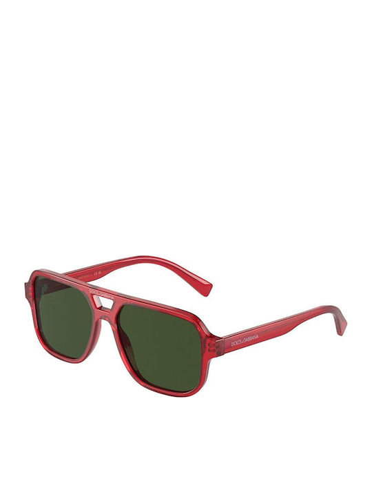 Dolce & Gabbana Mască Ochelari De Soare Pentru Copii Roșii