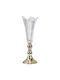 Iliadis Decorative Vase Gold 16x16x38cm