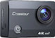 Crosstour CT8500 Action Camera 4K Ultra HD Underwater (with Case) with Screen 2" and Wi-Fi Black