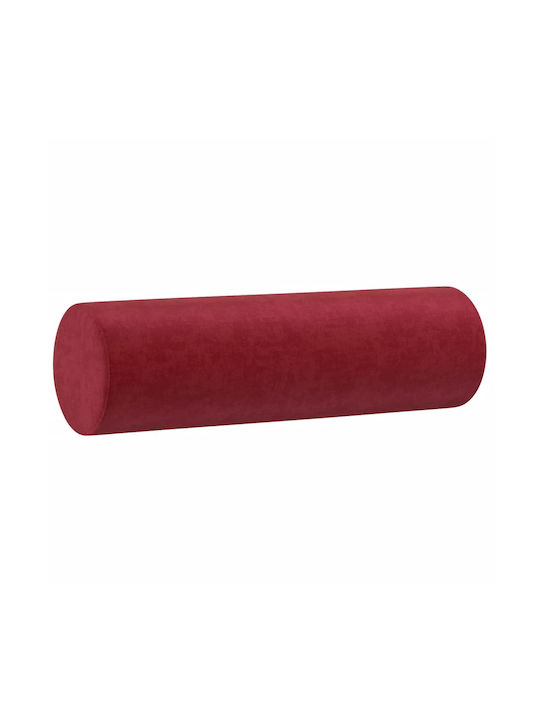 vidaXL Velvet Burgundy Sofa Cushion 2 pcs 15x50 cm