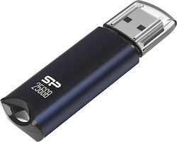 Silicon Power Marvel M02 256GB USB 3.2 Stick Albastru