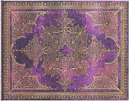Paperblanks Σημειωματάριο 72 Φύλλων με Λευκές Σελίδες Μωβ
