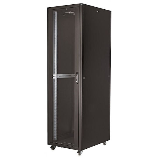 Elegant Elegant Trio Boden Rack-Schrank 36U 60x100cm Schwarz ELGT36U6010BL961
