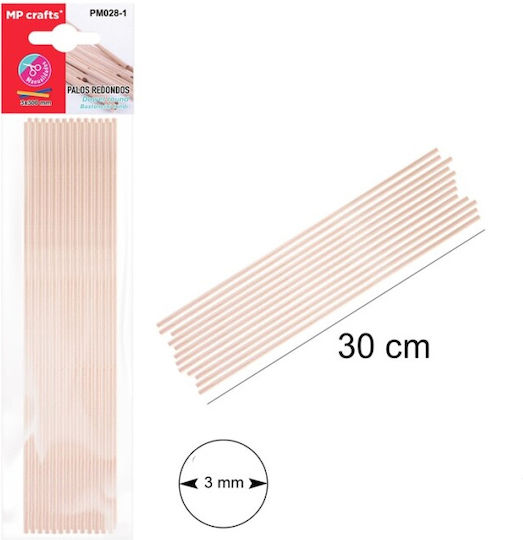 Madrid Papel Craft Sticks 30pcs