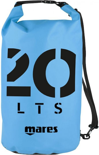 Mares Seaside Dry Bag Handbag 20L Light Blue