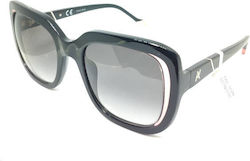 Yalea Sunglasses Μαύρα with Acetate Frame & Gray Lens