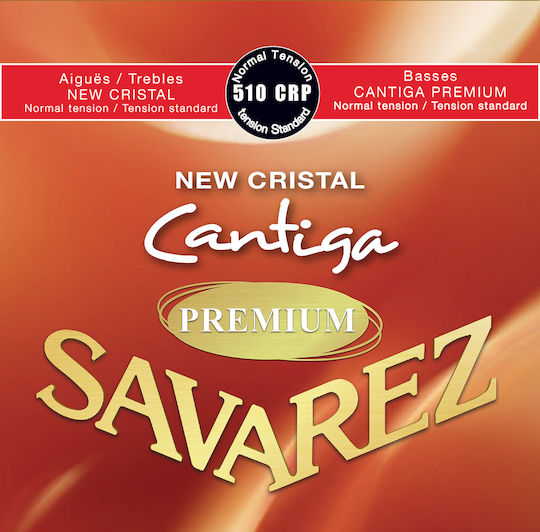 Savarez New Cristal Cantiga Single Nylon Classical Guitar Strings 6 Pieces