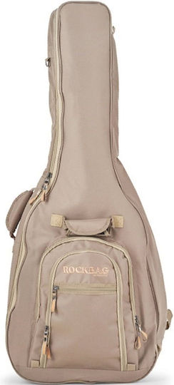 RockBag Warwick Водоустойчив Калъф Акустична китара с Подплата 4/4 Бежов