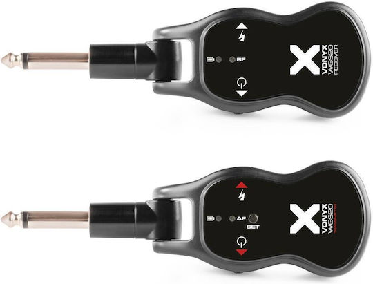 Vonyx WGS20 Sistem Wireless pentru Instrumente cu Coarde în Culoarea Negru