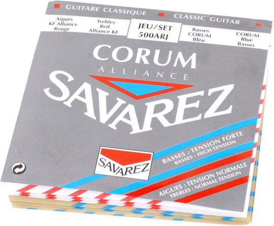 Savarez Single Carbon Classical Guitar Strings 6 Pieces