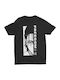 T-shirt Attack on Titan Eren Freedom σε Μαύρο χρώμα
