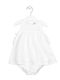 Kids Dress Sleeveless Set with Panty White
