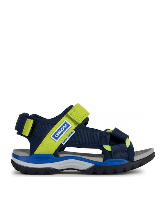 Geox Kinder Sandalen Borealis Anatomisch Marine...