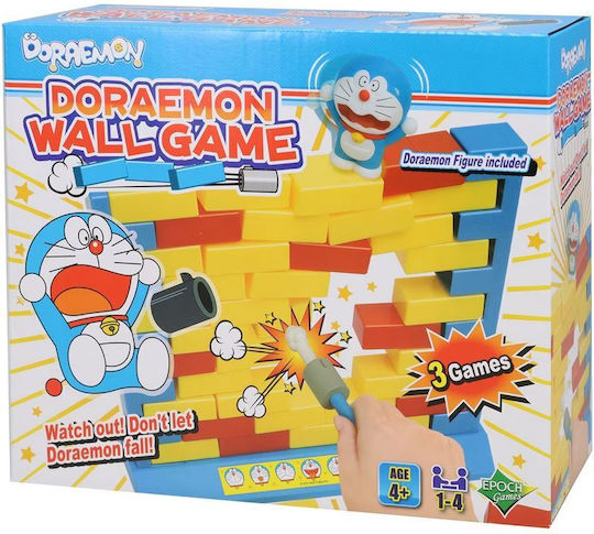 Board Game Doraemon Wall Crush for 1-4 Players 4+ Years Old (EN) Epoch Toys
