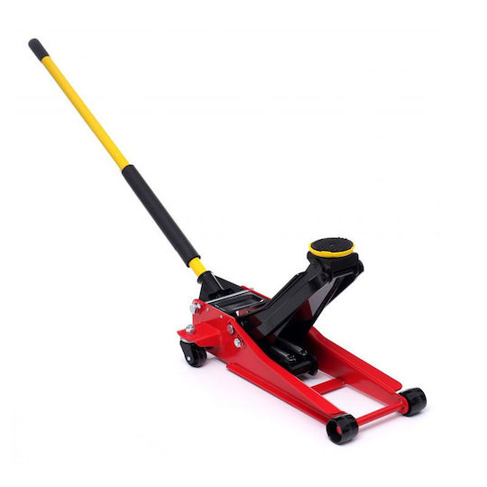 Kraft & Dele Hydraulic Carriage Jack with Lifting Capacity up to 50.5cm and Weight Capacity up to 3.5 Tons