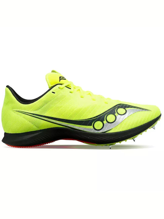 Saucony Velocity MP Ανδρικά Αθλητικά Παπούτσια Spikes Πράσινα