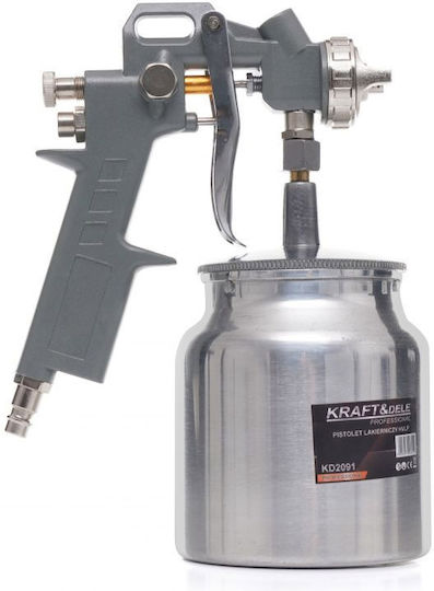 Kraft & Dele Luft-Spritzpistole HVLP Unter Becher 1.8mm