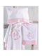 Rythmos Dash Set Baby Bettlaken Für Krippe Baumwolle Rosa 100x160cm 3Stück