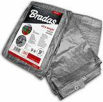 Bradas Waterproof Tarpaulin 260gr/m² 4x2m. Heavy Duty Gray