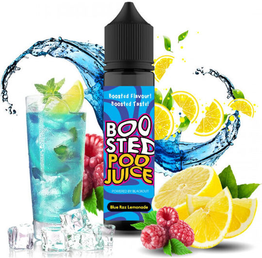 Blackout Shot de aromă Boosted Pod Juice Blue Raz Lemonade 18ml/60ml 1buc