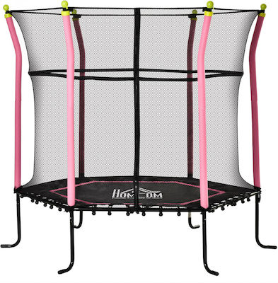 HomCom Kids Trampoline 161cm with Net