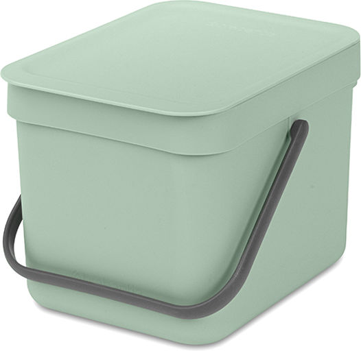Brabantia Sort & Go Abfalleimer Abfall Kunststoff Jade Green 6Es 1Stück