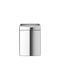 Brabantia Touch Stainless Steel Waste Bin 10lt Brilliant Steel