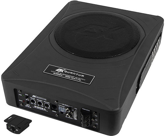 Esx Q 208 A Αυτοενισχυόμενο Subwoofer Αυτοκινήτου 150W RMS με Κούτα